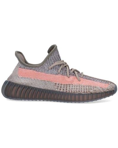 Yeezy Adidas Boost 350 V2 Ash Stone Trainers - Brown