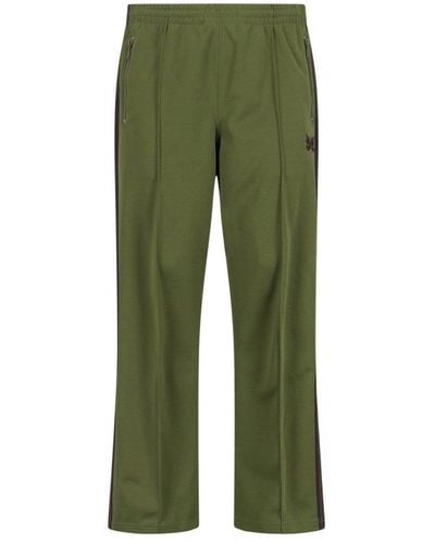 Needles ' Track Pant' Track Trousers - Green