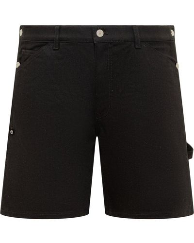 Courrèges Black Sailor Shorts