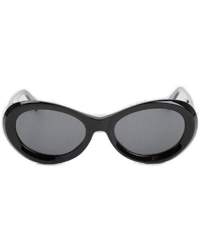 Totême Oval Frame Sunglasses - Grey