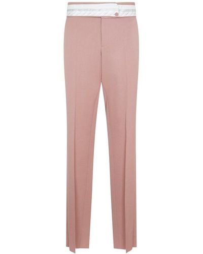 Dior Logo Waistband Trousers - Pink