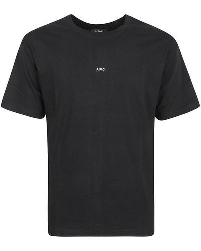 A.P.C. Kyle Crewneck T-shirt - Black