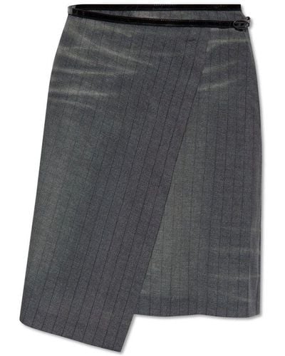 DIESEL Mini Skirt - Gray