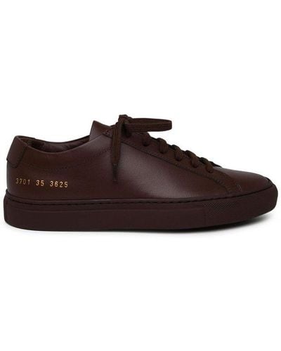 Common Projects Original Achilles Low Lace-up Trainers - Brown