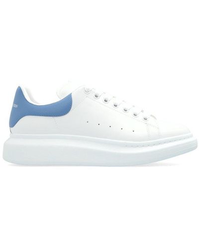 Alexander McQueen Low-top Round-toe Trainers - White