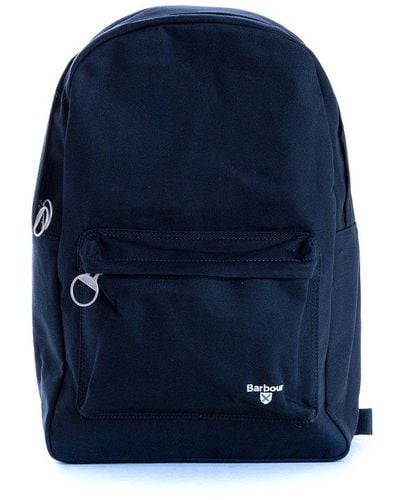 Barbour Cascade Logo Embroidered Backpack - Blue