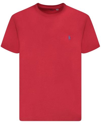 Polo Ralph Lauren Logo-embroidered Crewneck T-shirt