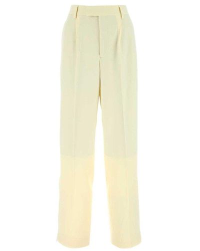 VTMNTS Straight Leg Tailored Trousers - Yellow