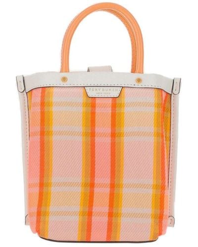 Tory Burch Perry Small Tote Bag - Orange