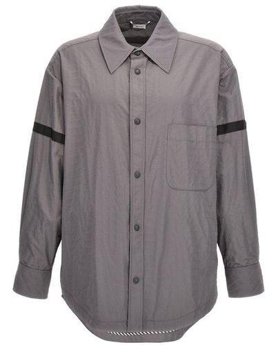 Thom Browne Button-fastening Shirt - Grey