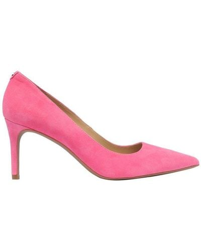 MICHAEL Michael Kors Pointed-toe Slip-on Court Shoes - Pink