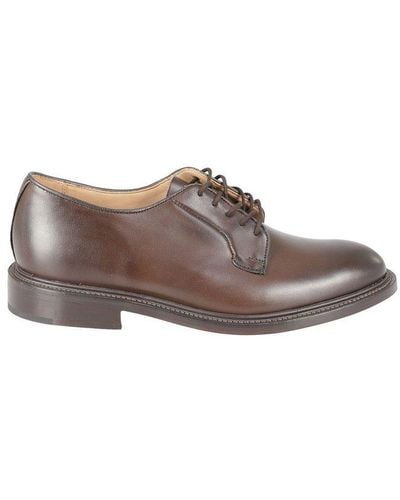 Tricker's Robert Derby Shoes - Brown