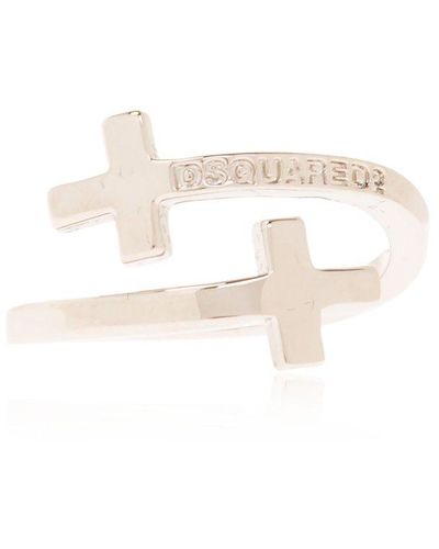 DSquared² Brass Ring, - Metallic