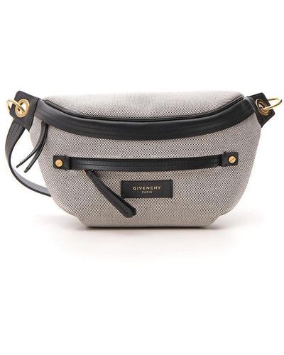 Givenchy Whip Canvas Belt Bag - Gray