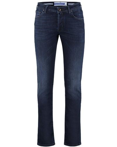 Jacob Cohen Nick Slim Fit Jeans - Blue