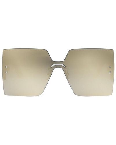 Dior Square Frame Sunglasses - Natural
