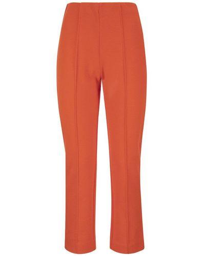 Sportmax Felix Slim Fit Pants - Orange