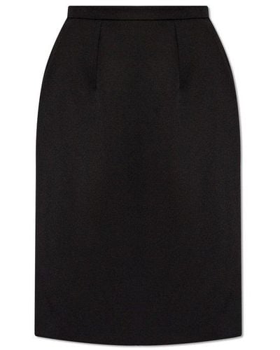 Dolce & Gabbana Pencil Skirt, - Black