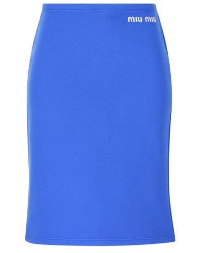 Miu Miu Skirts - Blue
