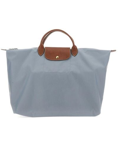 Longchamp Le Pliage Original M Tote Bag - Blue