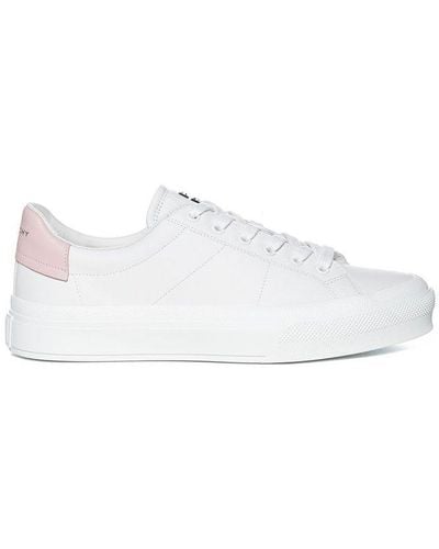 Givenchy City Court Lace-up Sneakers - White