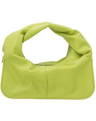 Yuzefi Wonton Top Handle Bag - Green