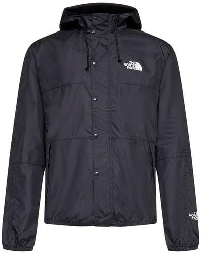 The North Face 1985 Mountain Logo Printed Jacket - Blue