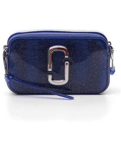 Marc Jacobs Glitter Jelly Snapshot Bag - Blue