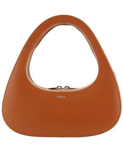 Coperni Baguette Swipe Handbag - Brown