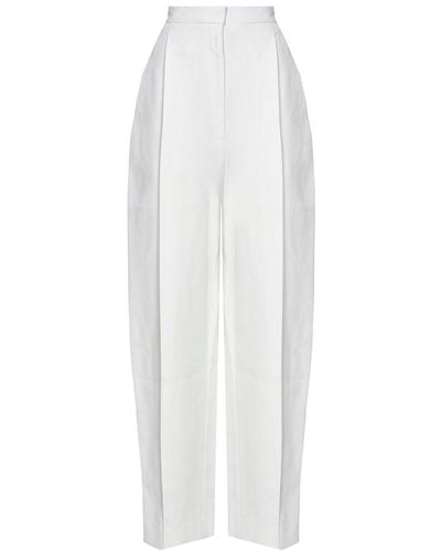 Khaite Ny The Ashford Trousers - White