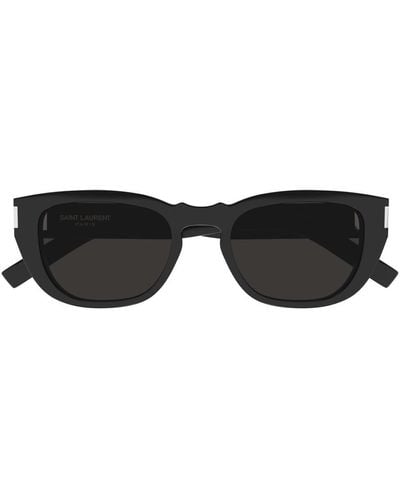 Saint Laurent Cat-eye Frame Sunglasses - Black