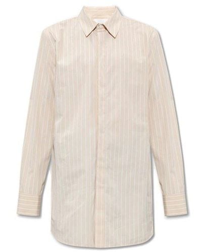 Jil Sander Striped Shirt - White