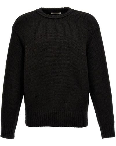 Lemaire Boxy Sweater - Black
