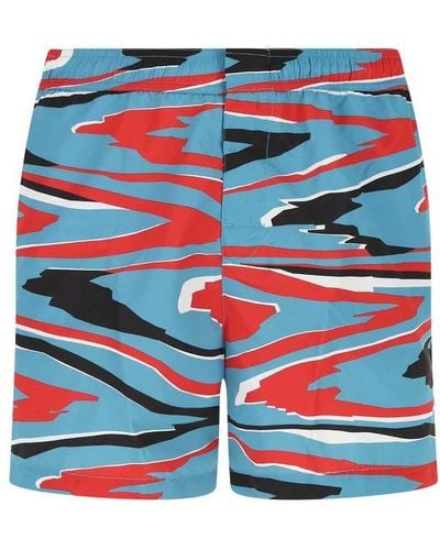 Missoni Polyester Swimming Shorts - Blue