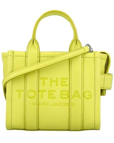 Marc Jacobs The Mini Tote Leather Bag - Yellow