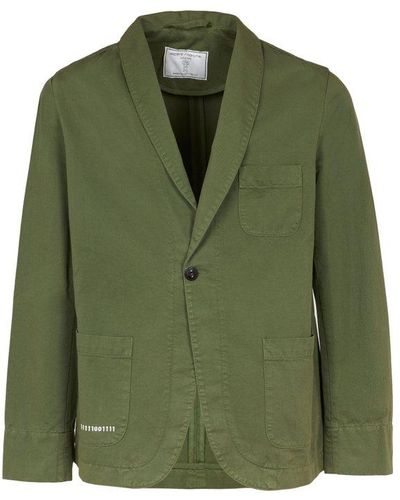 Societe Anonyme Single-breasted Long-sleeved Blazer - Green