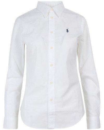 Polo Ralph Lauren Polo Pony Linen Shirt - White