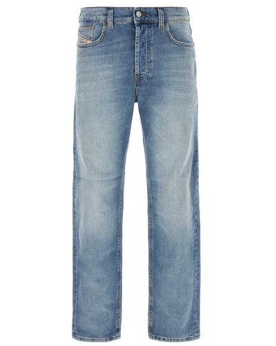 DIESEL 2010 D-macs Straight-leg Jeans - Blue