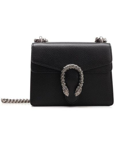 Gucci Dionysus Small Shoulder Bag - Black