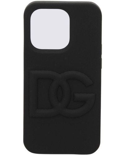 Dolce & Gabbana Rubber Phone Case - Black