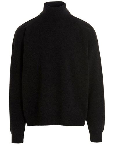 Fear Of God High Neck Sweater - Black