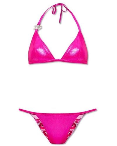 Dolce & Gabbana Two-piece Swimsuit - Pink