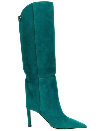 Jimmy Choo Alizze Boots, Ankle Boots - Green