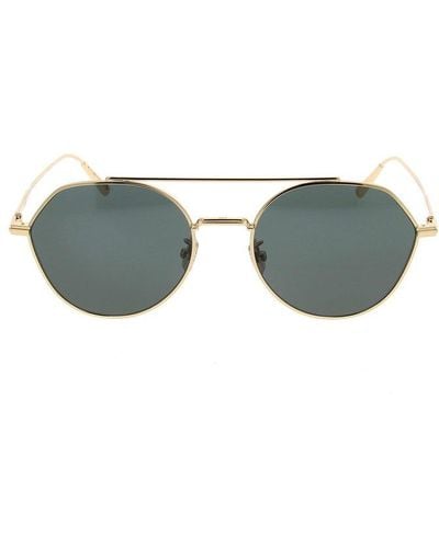 Dior Round Frame Sunglasses - Green