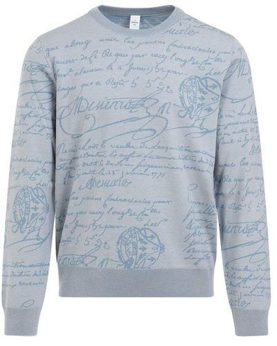 Berluti Wool Sweater - Blue
