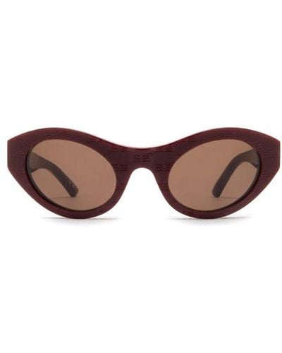 Balenciaga Cat-eye Sunglasses - Purple