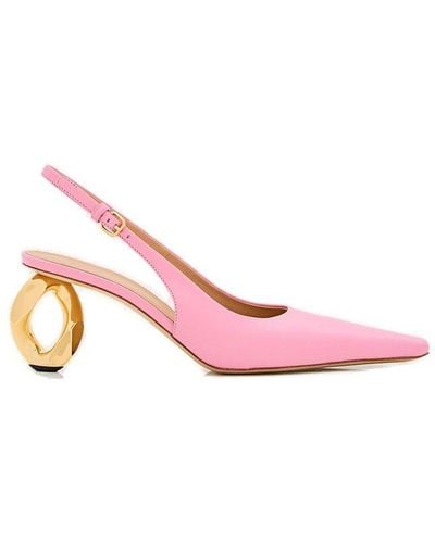 JW Anderson Slingback Court Shoes - Pink