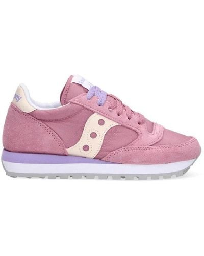 Saucony Jazz Original Lace-up Trainers - Pink