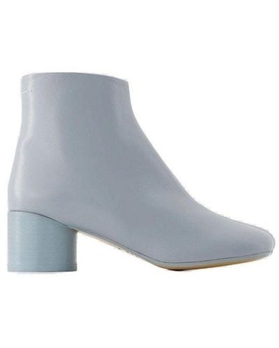 MM6 by Maison Martin Margiela 6 Anatomic 50 Ankle Boots - Grey