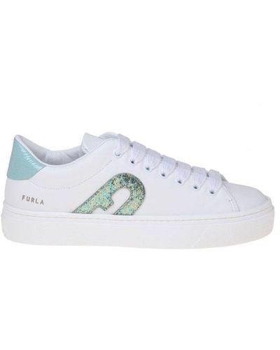 Furla Joy Lace-up Sneakers - White